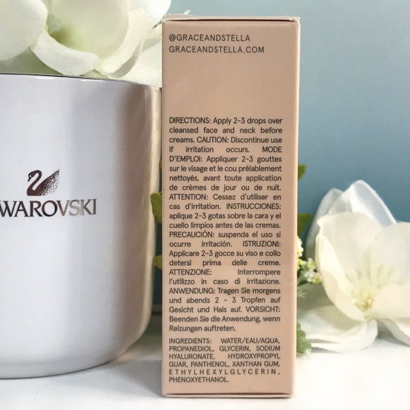 Grace & Stella Say Hi to Hydration Hyaluronic Acid Hydrating Serum Mini *BNIB - Picture 5 of 8